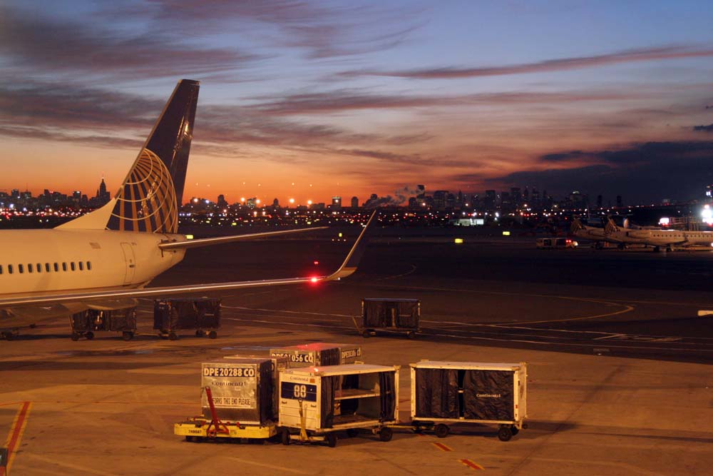 Morning at Newark Intl Airport